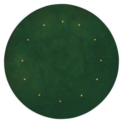 12LED 100CM PAD GREEN WW