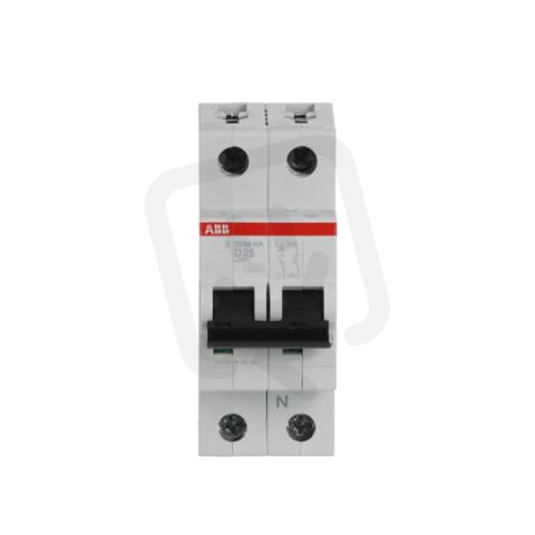 ABB S201M-D25NA jistič 1F odpojení N vodiče (1+NA) 25 A char. D 10kA