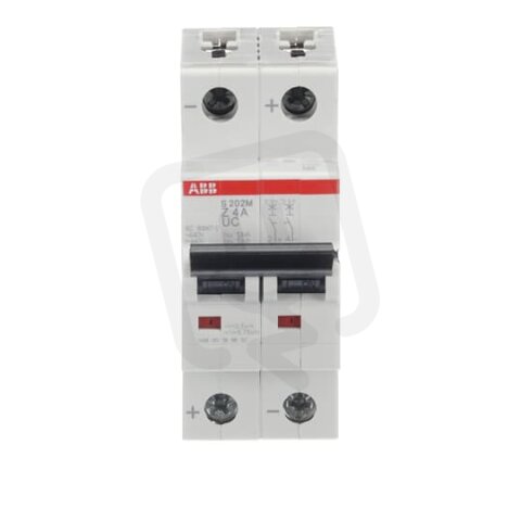 S202M-Z4UC Jistič 2P 4A char. Z ABB 2CDS272061R0338