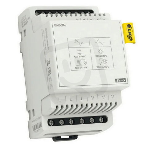 Rozšiřující výkonový modul k výrobku DIM-6 DIM6-3M-P/230V ELKO EP 8595188139106