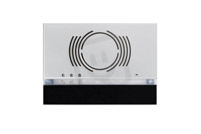 Kryt audio modulu bez tlačítek, DDA, černý URMET 1168/130