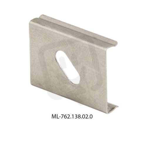 Kovový úchyt k profilu PE, PU, VB, VH, RN, RQ1ks MCLED ML-762.138.02.0