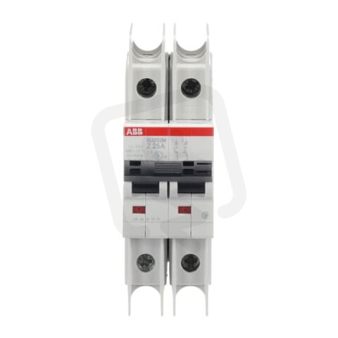 ABB SU202M-Z25 jistič char. Z 10kA 25A 2P  dle UL489 a CSA 22.2 No. 5