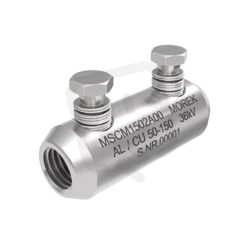Kabelová spojka MSCM150 Al/Cu 50-150mm2, 2x Al šroub, 36 kV MOREK MSCM1502A00