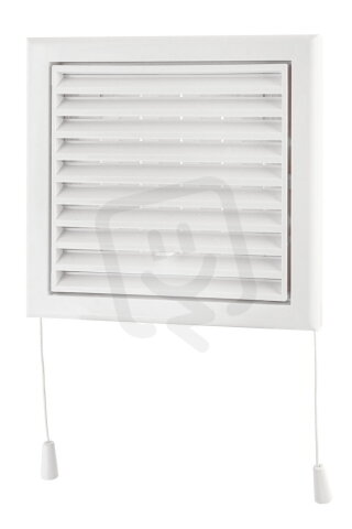 Mřížka VENTS MV 120 VRs 187x187mm s regulací a nástavcem 1009708