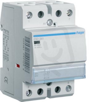 Stykač 40A, 2R, 24V AC HAGER ESD241