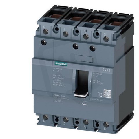 Odpínač 160A,4pól, třmenové svorky SIEMENS 3VA1116-1AA46-0AA0