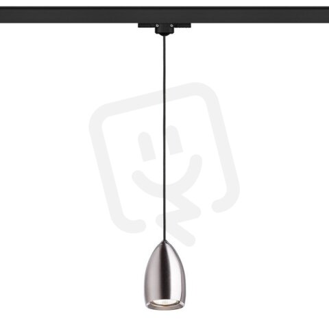 BABADES pro tříokr. lištu matný nikl 230V GU10 35W RENDL R13217