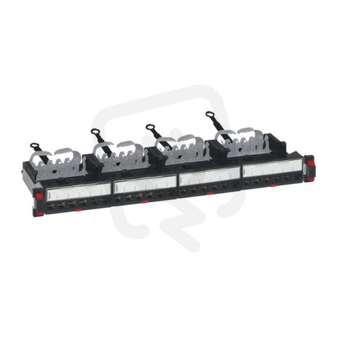 LCS3 19'' PATCHPANEL 24X RJ45 S KAZETAMI LEGRAND 033790