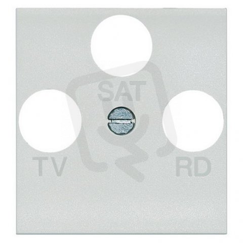 BTICINO LIVINGLIGHT KRYTKA DATOVÉ ZÁSUVKY TV-RD-SAT BÍLÁ N4207