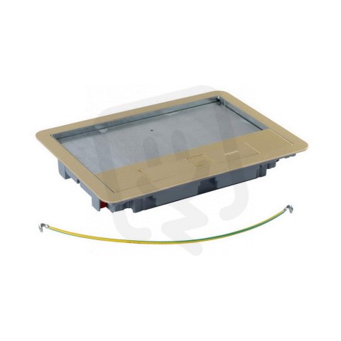 PODLAHOVÉ KRABICE - KRYT PRO 88020/88023, MOSAZ LEGRAND 088006