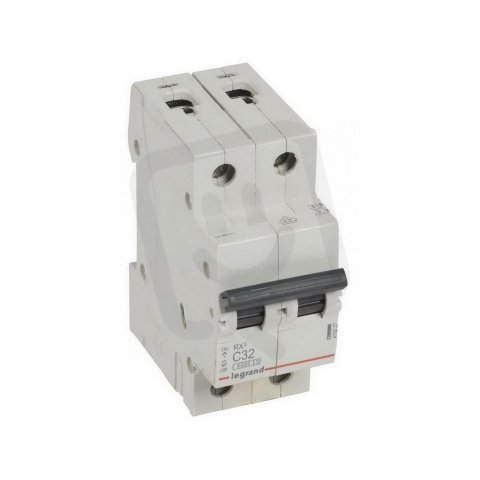 RX3 JISTIČ, 2 PÓLOVÝ, CHAR. C, 32A 6000A LEGRAND 419227