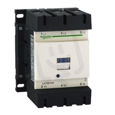 CONT 115A 1F+1O 100V50/60 SCHNEIDER LC1D115K7