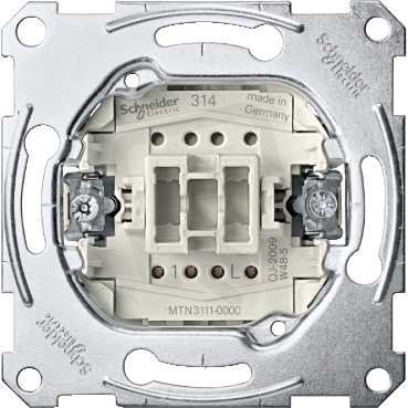 Merten Mechanismus spínače jednopólového řazení 1, 10A SCHNEIDER MTN3111-0000