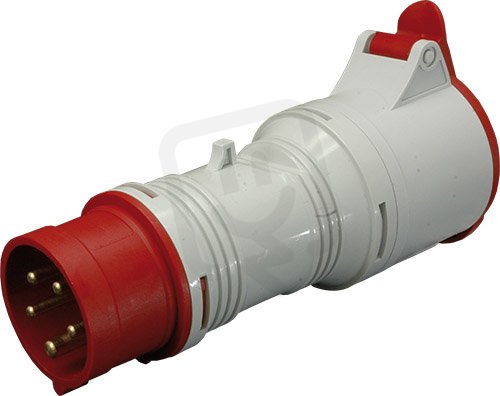 Adaptér pro průmyslové vidlice, 3F, 16A, 5p/4p ETI 004482116