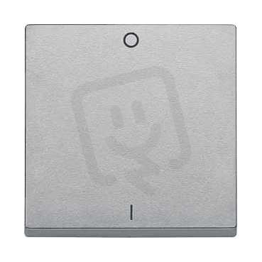Merten Kryt spínače 0/1, System M, Aluminium SCHNEIDER MTN433260