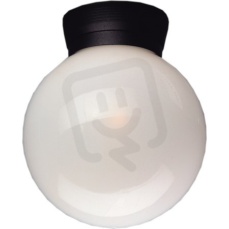 Stropní svítidlo Globes 200 černá 60W IP43 E27 COMPOLUX 916943/07