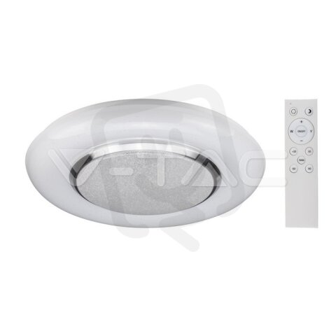 60W LED Domelight With Remote Control CCT Changeable ?500 80mm V-TAC SKU14621