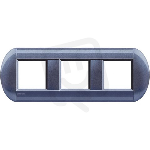 Legrand LNB4802M3GP BT LLT Rámeček OVÁL. 2+2+2M GRAPE