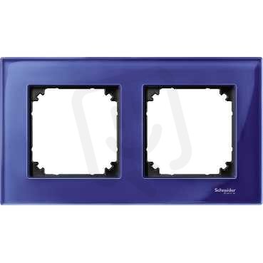 Schneider MTN4020-3278 Rámeček 2násobný M-Elegance Sapphire Blue