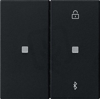 S3000 žaluziový spínač/časovač BT System 55 černá mat GIRA 5381005