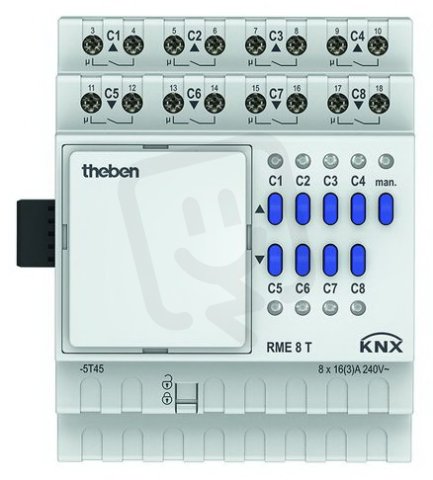 RME 8 T KNX Spínací aktor