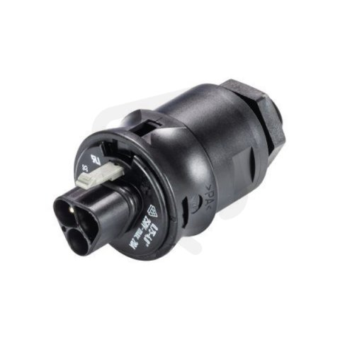 vidlice vestavná gesis RST, 3-pól, šroubové svorky, M16, černá