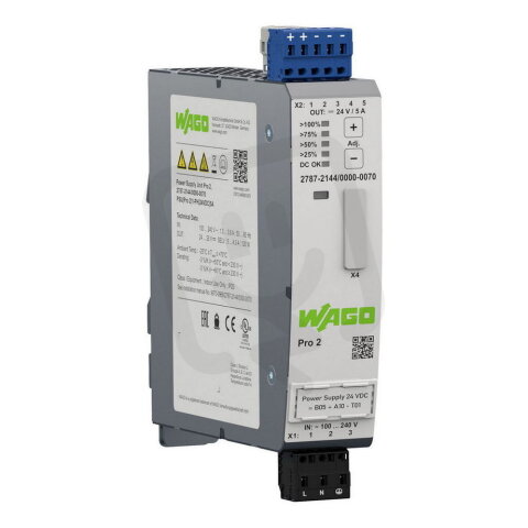 Napájecí zdroj pro 2 1fáz. WAGO 2787-2144/000-070