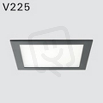 Vestavné svítidlo DEOS V225sLCI.120/A3 C - studená bílá (4000K) 1x20W 2480 lm