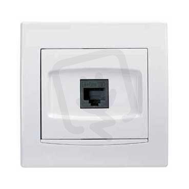 Schneider AYA4700121 Zásuvka datová kat.6 UTP, 1xRJ45, polar