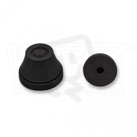 wpr2826 gum. průchodka/záslepka W-GLAND IP67 Pg9 5,0-7,0 mm černá GVC-PG9