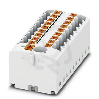 PTFIX 6/18X2,5 WH Blok rozvodek 3273386