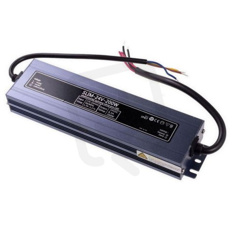 SLIM-24V-200W zdroj IP67 T-LED 056232