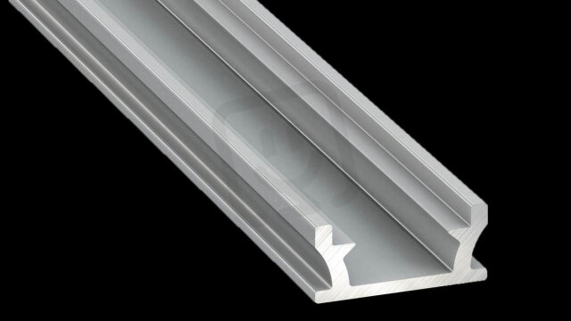Hliníkový profil AL-PROFIL TERRA SILVER 2M (10-0154-20) GREENLUX GXLP2005