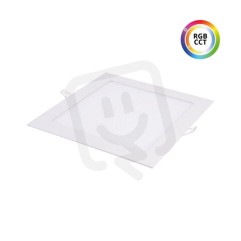 24HW27 LED panel RGBCCT 27W 24V čtverec bílý T-LED 102336