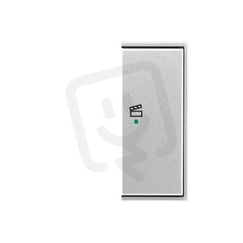 ABB Time Kryt 2násobný pravý symbol scény titanová 6220E-A02203 08