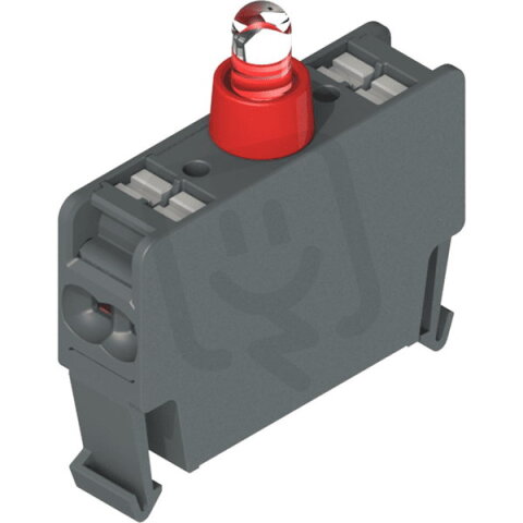 LED kontrolka - 230 V; AC; Pružinová svo