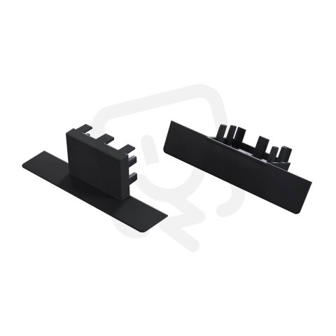 Koncovka profilu EC-PROFIL AKIN BLACK GREENLUX GXLP2471