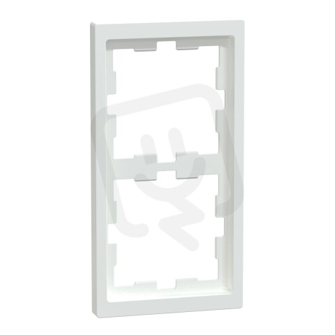 Rámeček, Merten D-Life, dvojnásobný, Lotus White SCHNEIDER MEG4020-6535