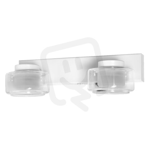 Orbis Flame Wall 2X5.5W Click CCT IP44 White OSRAM 4099854447822