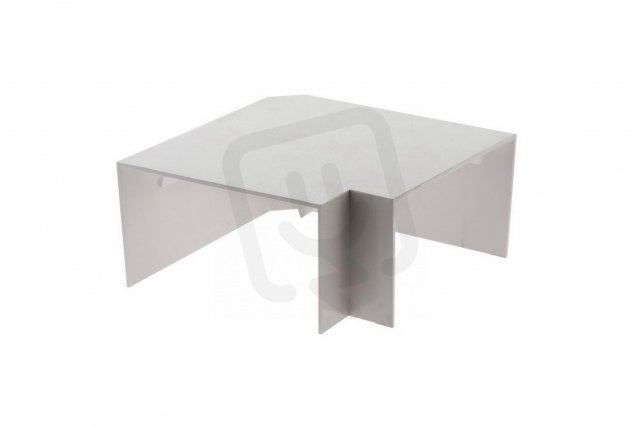 Úhel plochý 30x15mm, bílá MALPRO 13015