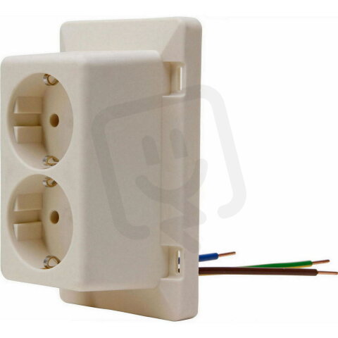 55566272 ABB-HAF double earthed socket o