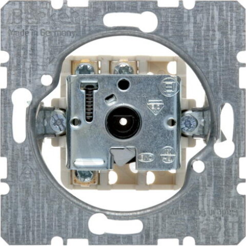 Spínač, otočný žaluziový, řazení 1+1, 10 A, 250V, (1-pólový), modul přístroje