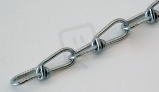 Řetěz uzlový DIN5686 K31/2,2/10mm, pozink KOŇAŘÍK R05K2510