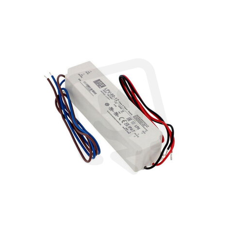 LED napájecí zdroj s konstantním napětím LPV-60-12V IP67 MW LED-POL ORO15013