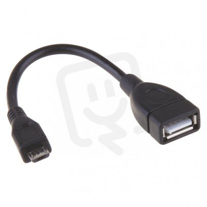 USB kabel 2.0 A/F-MICRO B/M OTG 15CM Emos SD7400