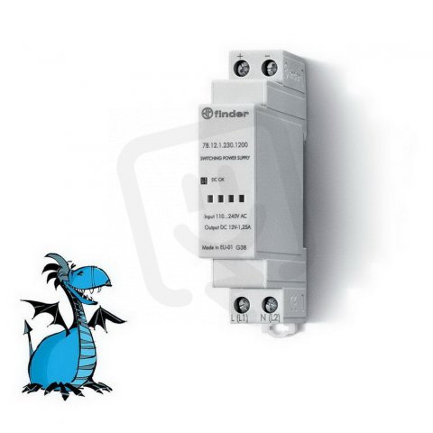 Zdroj DC, 12V/12W FINDER 78.12.1.230.1200