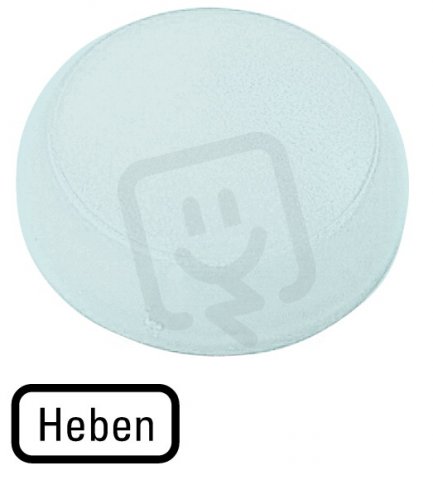 Eaton M22-XL-W-D17 Čočky pro signálky, plochá, Heben, bílá