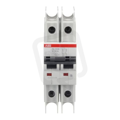 ABB SU202M-K30 jistič char. K 10kA 30A 2P  dle UL489 a CSA 22.2 No. 5
