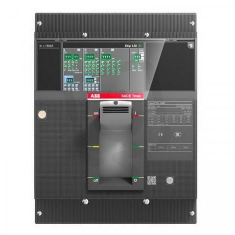 Výkonový jistič XT7S 1600 Ekip Dip LS/I In=1600A 3p F F ABB 1SDA100829R0001